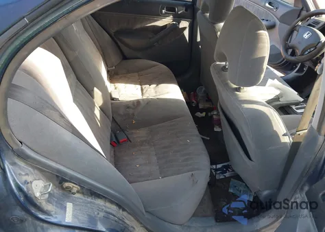 2003 Honda Civic Lx из США, поврежденный, VIN JHMES16593S001518